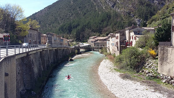 Pontaix Drome Canoe